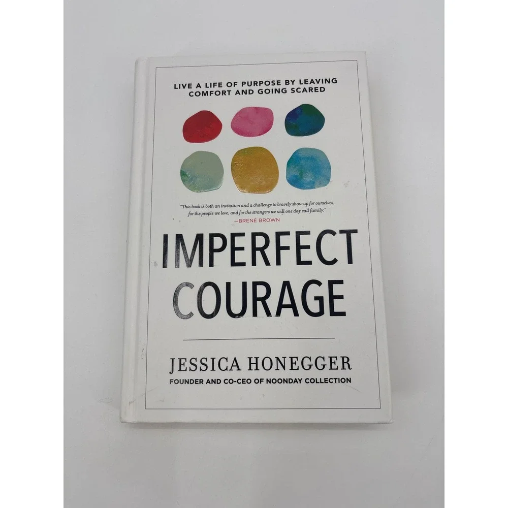 Imperfect Courage Jessica Honegger Author Self Help‎ Business Motivation Book